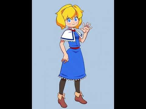 Alice Margatroid: Hello Everyone #shorts #touhou