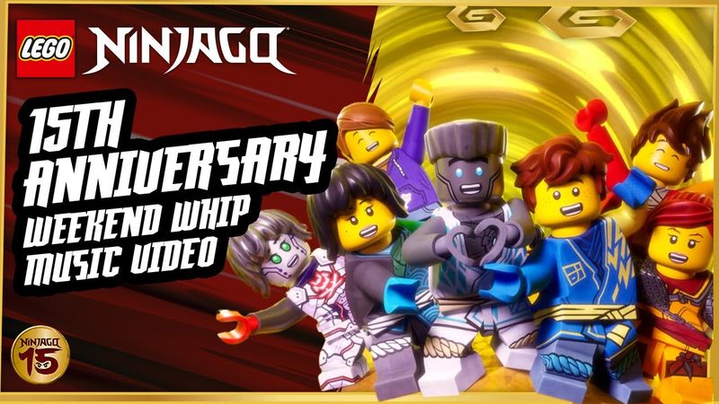 🎵 The Weekend Whip 🎵 | Music Video | 15th Anniversary 🎉 | LEGO Ninjago