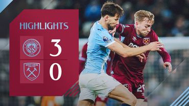 Manchester City 3-0 West Ham | Premier League Highlights