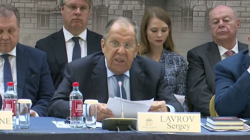 С.Лавров на «круглом столе» на тему «Украинский кризис. Соблюдение целей и принципов Устава ООН»