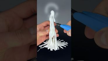 3D Printed Melting Man Sculpture