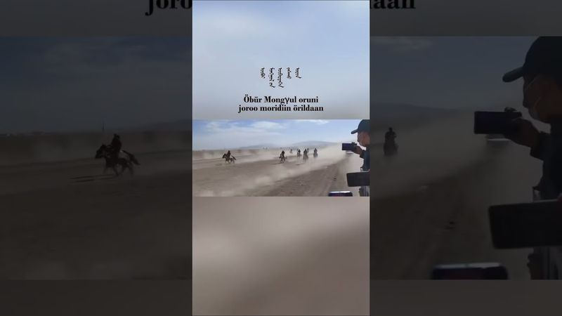 Гонки на рысях. Где-то в Монголии. Монголия Улан-Батор 🇲🇳
