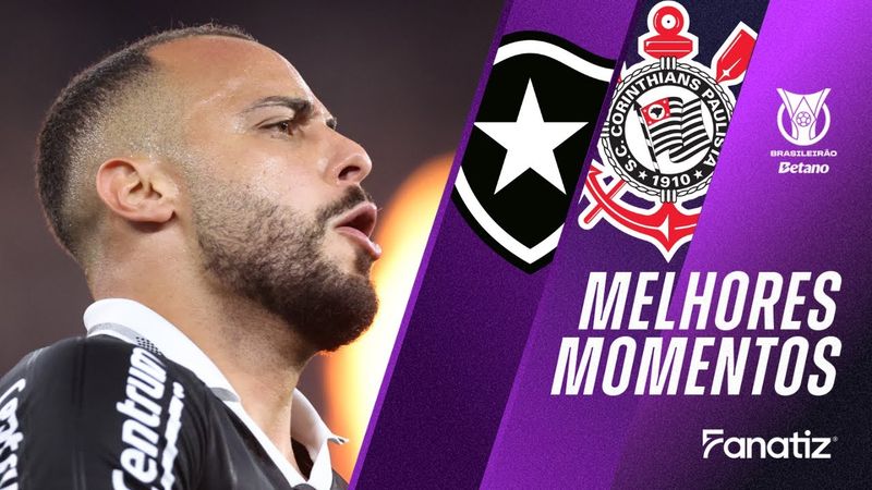 Botafogo 1x1 Corinthians | Melhores Momentos | #Brasileirão2025