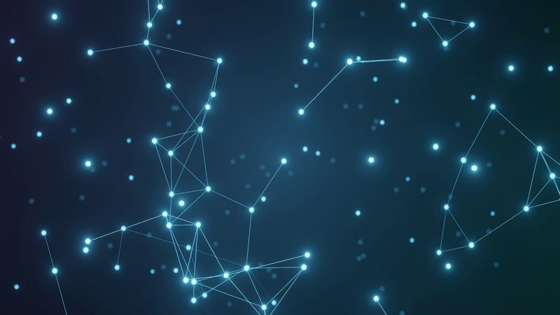 Network Connection Background Video, Plexus Dot Connection Background Loop | Free Stock Footage