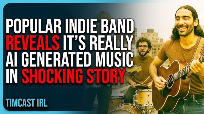 Popular Indie Band REVEALS It’s Really Just AI Generated Music In SHOCKING Story