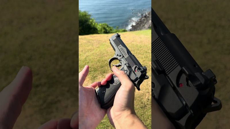 Cool hammer designed Beretta by Marushin Replica ベレッタ #asmr #airsoft