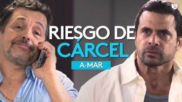 Víctor le revela a la policía el delito que Gabriel cometió | A.Mar | Capítulo 39