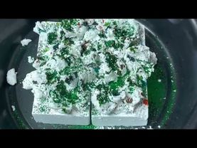 Cloud Soap on Chalk with Glitter