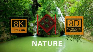 Beautiful NATURE in 8K Video Ultra HD with 8D Relaxing Music | 8K Visual 8D Audio