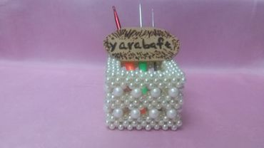 آموزش استند مرواریدی مربعی