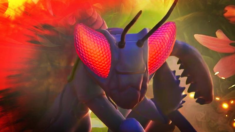 Встреча с богомолом в Grounded.