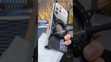 #Red Magic 11pro new metal magnetic bracket #anti-fall mobile phone case is so special