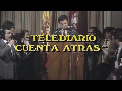 TVE-1. 1983. "Telediario. Cuenta Atrás"