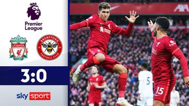 Reds geben sich keine Blöße | FC Liverpool - FC Brentford 3:0 | Highlights - Premier League 2021/22