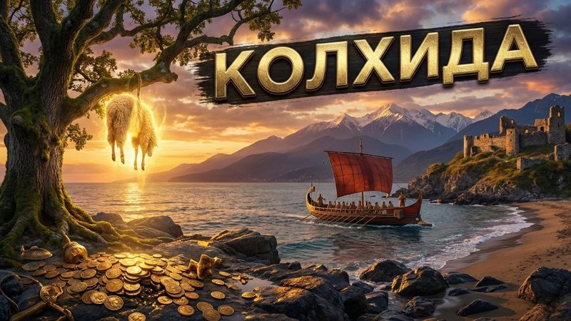 🏺Откуда взялось Золотое Руно? История Колхиды