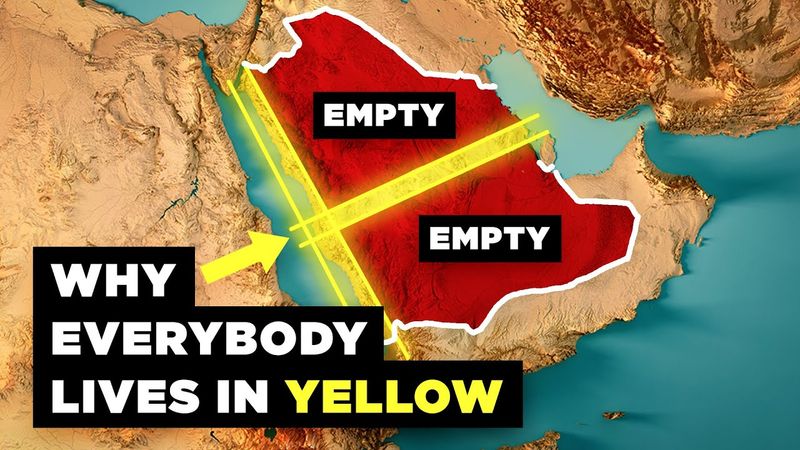 Why 82% of Saudi Arabians Just Live in These Lines