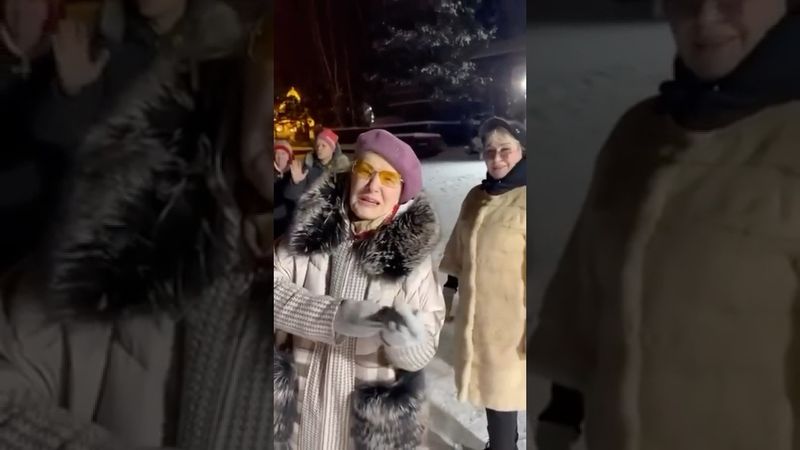 Светлана ДРУЖИНИНА в канун Крещения облилась водой и поздравила подписчиков