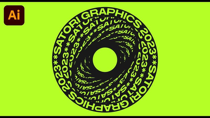 O tutorial MAIS satisfatório do Illustrator em 2 MINUTOS!!