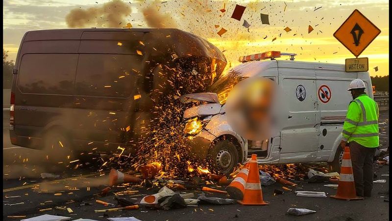 Najbardziej brutalne wypadki samochodowe uchwycone na kamerze – ekstremalne ujęcia