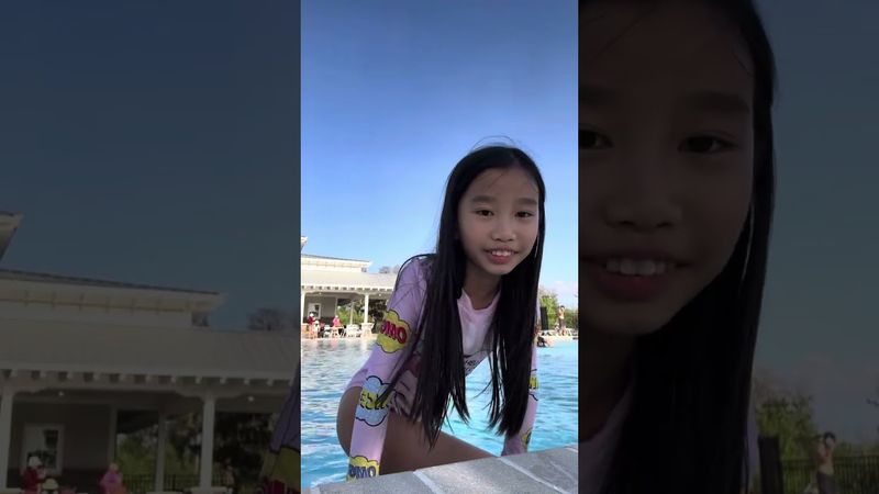 Going swimming with me