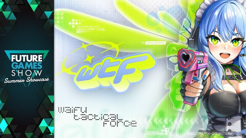 WTF: Waifu Tactical Force Reveal Trailer - Future Games Show Summer Showcase 2025
