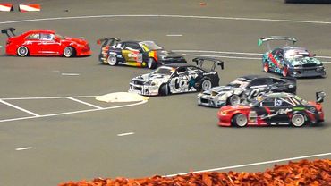 AWESOME RC DRIFT CAR RACE MODELS IN ACTION / Fair Erfurt Germany 2017