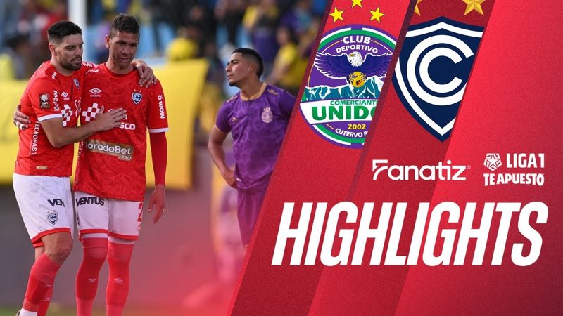 Comerciantes Unidos 1-1 Cienciano - Highlights | #Liga1TeApuesto2025
