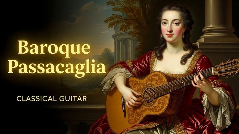 Baroque Guitar Oasis - Romantic Era Music for Concentration and Calm