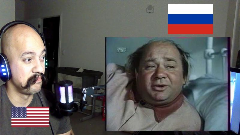 Евгений Леонов Самолечение Алкоголем | American reacts To Russian comedy