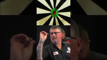 UNREAL! TRIPLE BULLSEYE by Gary Anderson 🎯 #darts #shorts #trickshot