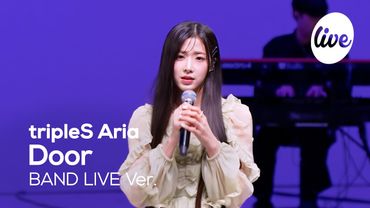 [4K] tripleS Aria(트리플에스 아리아) “Door” Band LIVE Concert 헤이즈가 작사한 겨울 발라드 명곡💜 [it’s KPOP LIVE 잇츠라이브]