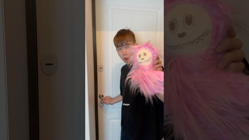 КУКЛА ЛАБУБУ И ДОМИК ДЛЯ СОБАЧКИ🥹#shorts