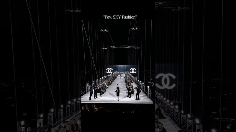 Sky fashion show 😳🤯🥵 new viral video #fashion#runway #fashiontrends#trending #viralshort#ytshorts