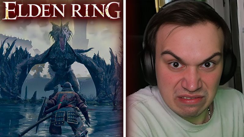 ГЛЕБ ИГРАЕТ в Elden Ring / БОЙ С ДРАКОНОМ и ГАЙДЫ ОТ ЛИЗЫ | Sasavot