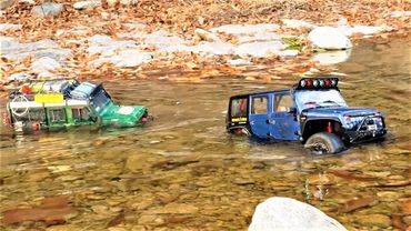 RC카 TRX4 Defender & Traction Hobby Jeep Valley Rock Crawling