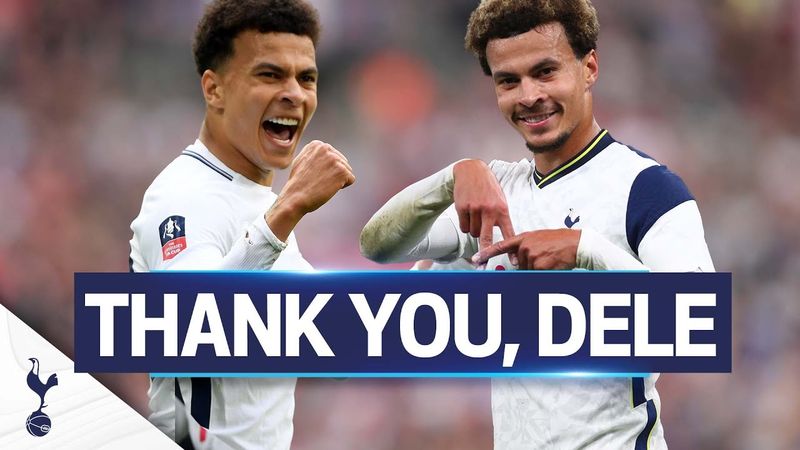 Thank you for everything, Dele Alli 💙