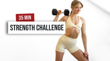 35 MIN HIIT AND STRENGTH Workout with weights (Full Body)