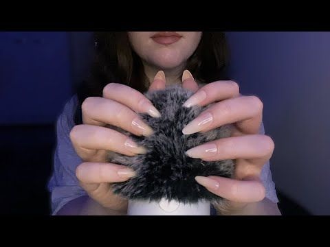 ASMR Fluffy Mic Scratching (no talking)