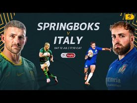 Springboks vs Italy: Pre-Match Show