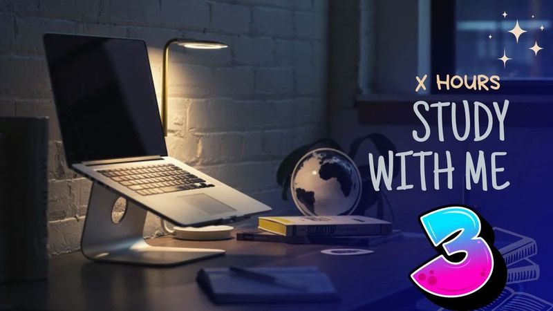 Study With Me Pomodoro LiveStream #3 | Hyper Focus - Productivity - Work