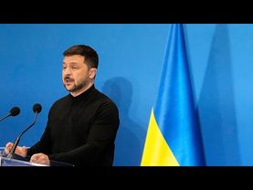 Russia launched 26 missiles and 597 drones at Ukraine, Zelenskyy said