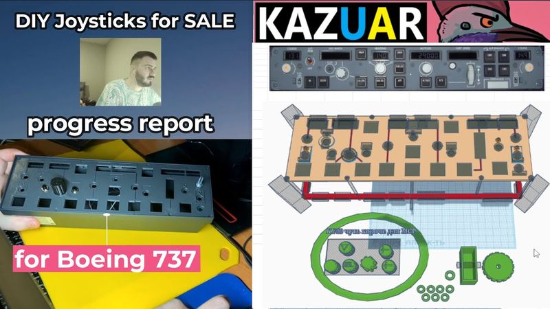 Хід роботи над джойстиками + звіт перед початком зборки + ідея дешевого FPV джойстика • DIY joystick