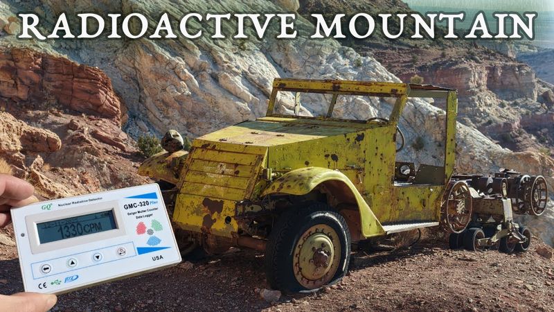 This roadside mountain is radioactive - Exploring Temple Mountain Uranium mines