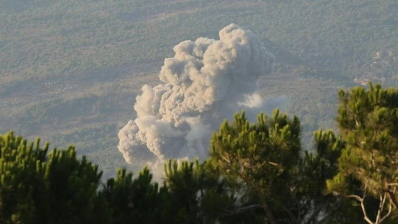 Smoke billows after Israeli strikes on south Lebanon | AFP