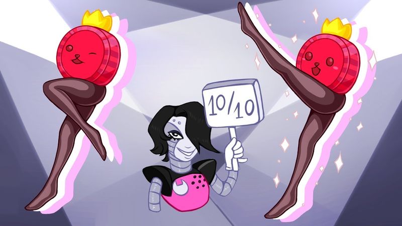 МЕТТАТОН ОДОБРЯЕТ! ► DeltaRune |4| Undertale 2 Прохождение