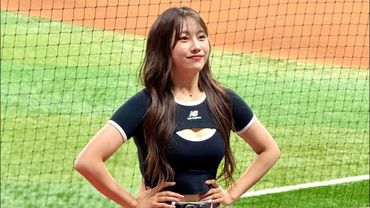 KT의 구세주 갓현민 응원가 말아주는 이서윤 치어리더