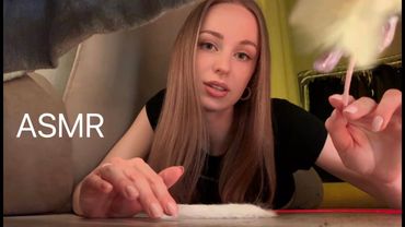 [АСМР] ТЫ Мой Котенок Под кроватью 💛 ASMR Personal Attention,  Touch Your Face 💚