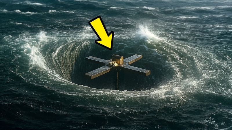 Человек вошел в Бермудский треугольник и нашел клад