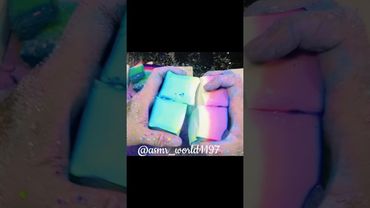 Cube N Crush #oddlysatisfying #slime #relax #soap #relaxing #satisfying #viralvideo #gymchalkasmr
