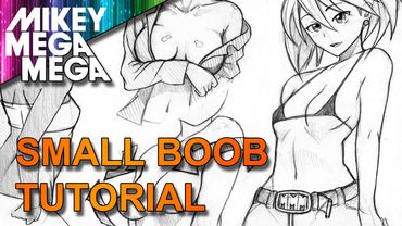 How To Draw BOOBS 1 |A-B CUP BREASTS| IN ANIME MANGA